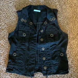 Maurices Black Vest
